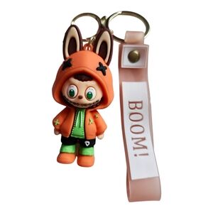 Monster NEW Orange and Green Keychain Bagcharm